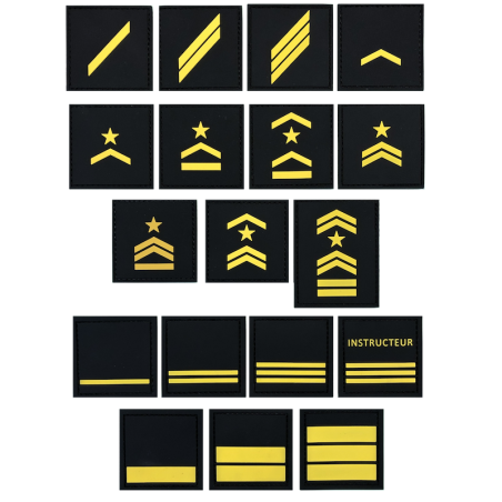 Grades PVC jaune