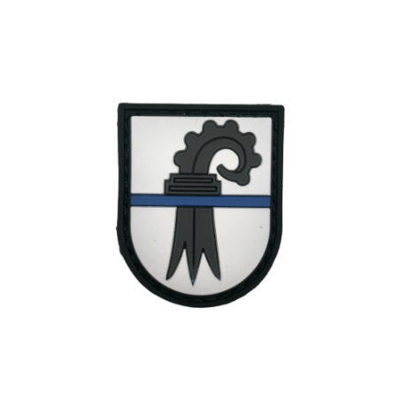 Abzeichen Kantone "Thin Blue Line Switzerland"