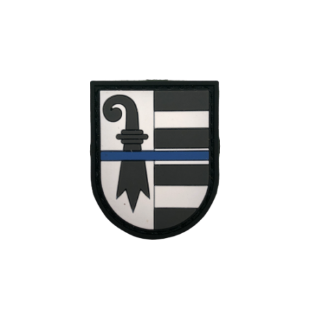 Abzeichen Kantone "Thin Blue Line Switzerland"