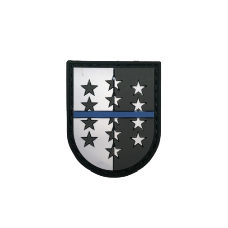 Badge Cantons "Thin Blue Line Switzerland"
