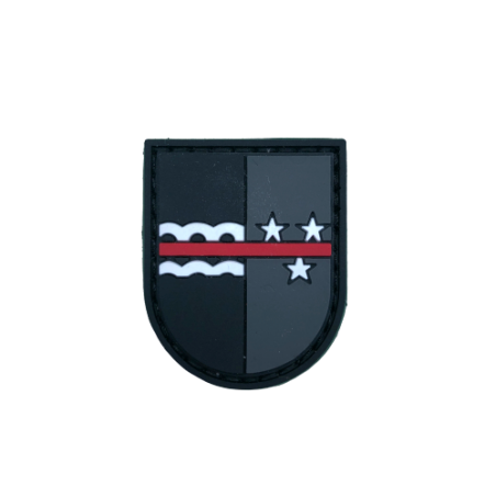 Badge Cantons "Thin Red Line Switzerland"