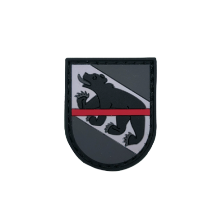 Badge Cantons "Thin Red Line Switzerland"