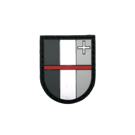 Badge Cantons "Thin Red Line Switzerland"