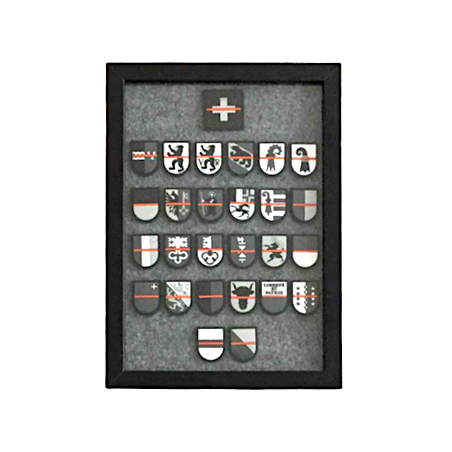 Rahmenkollektionsabzeichen "Thin Orange Line Switzerland"