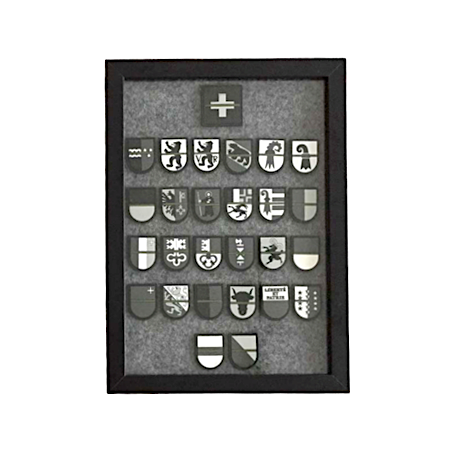 Cadre collection "Thin Green Line Switzerland"