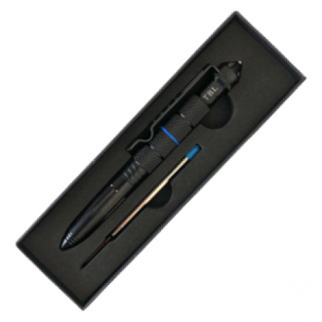 Taktischer Stift & Fensterbrecher "Thin Blue Line"