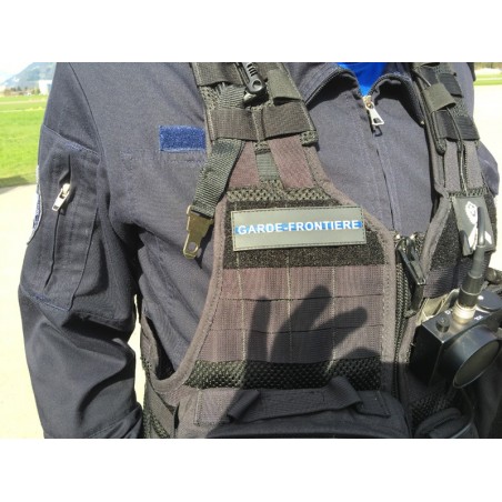 Badge GARDE-FRONTIERE "Thin Blue Line"
