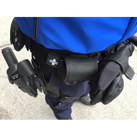 Badge original "Thin Blue Line Switzerland"