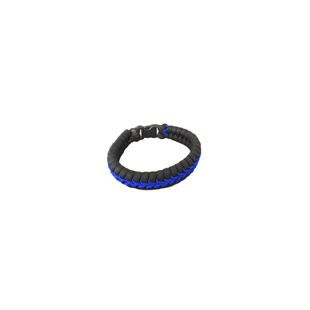 Armband in V "Thin Blue Line"