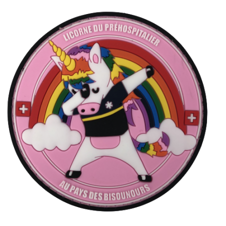 Badge LICORNE DU PREHOSPITALIER