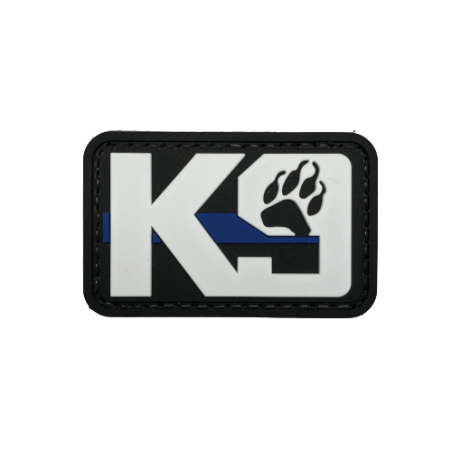 Abzeichen K9 "Thin Blue Line"
