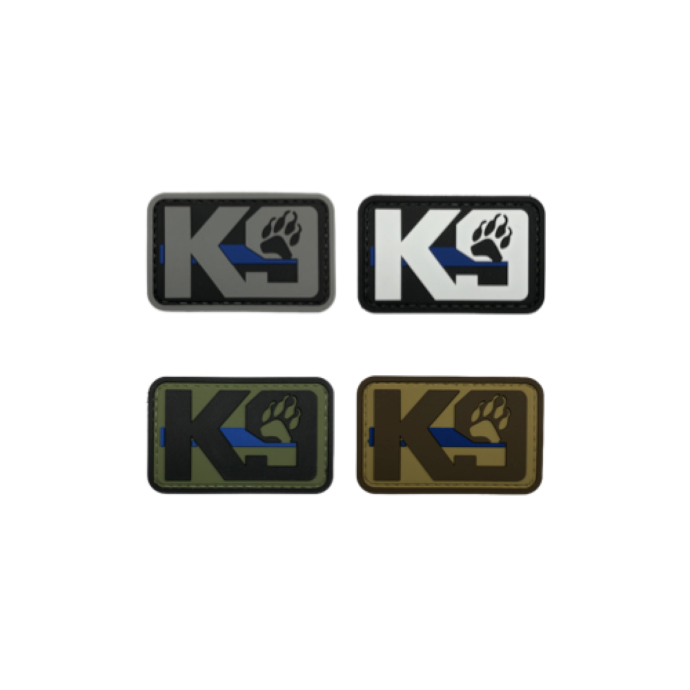 Badge K9 "Thin Blue Line"