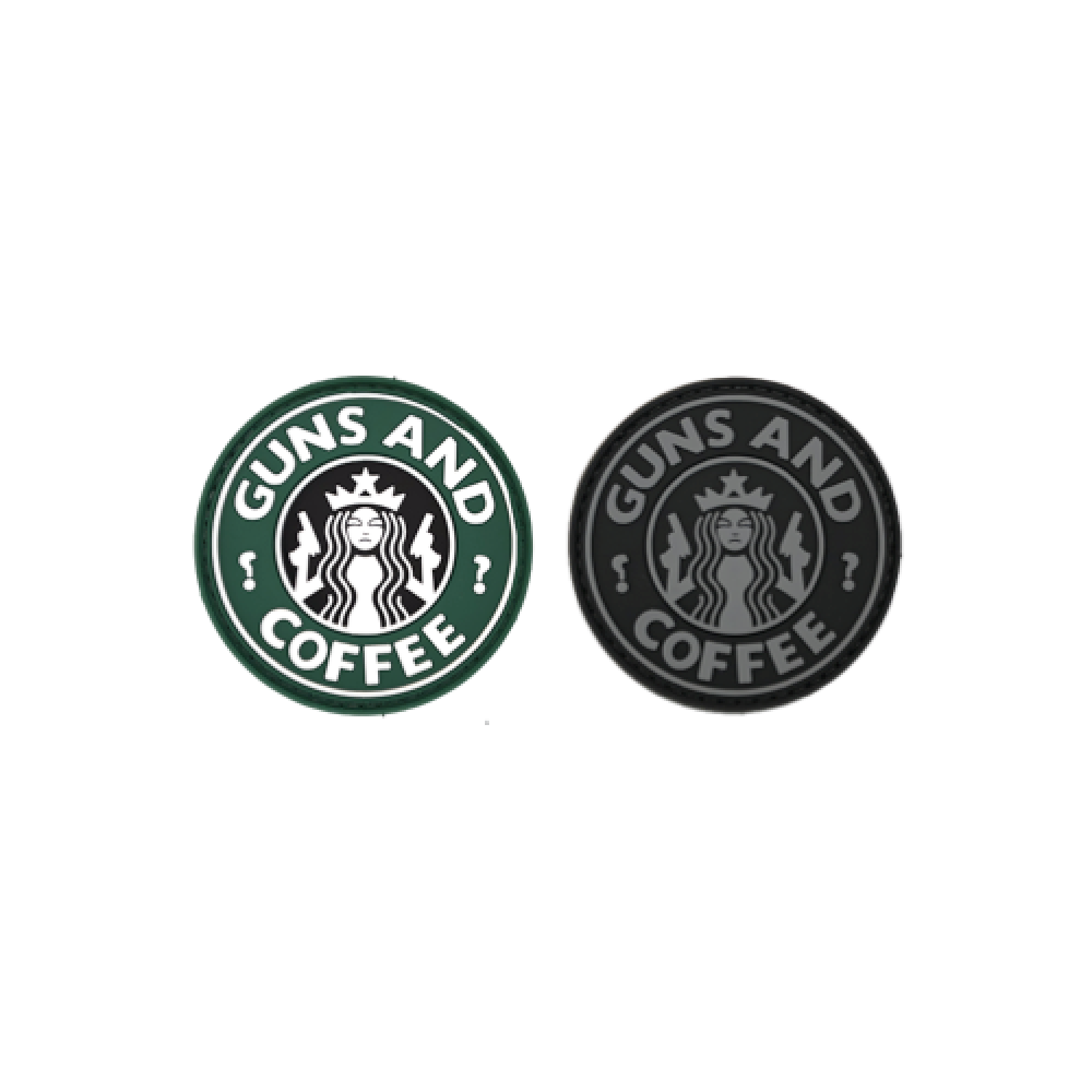 Badge GUNS & COFFEE