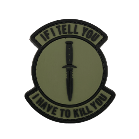 Badge IF I TELL YOU...