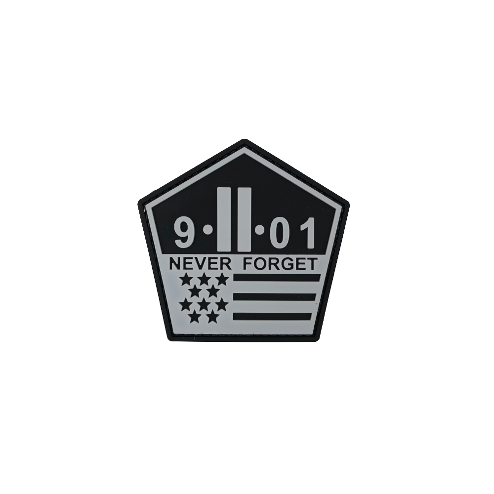 Abzeichen 9.11 NEVER FORGET