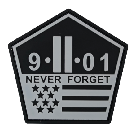 Badge 9.11 NEVER FORGET