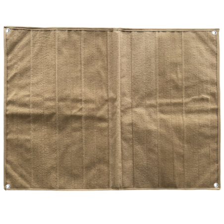 60 x 80 cm - Klettverschluss für Abzeichen