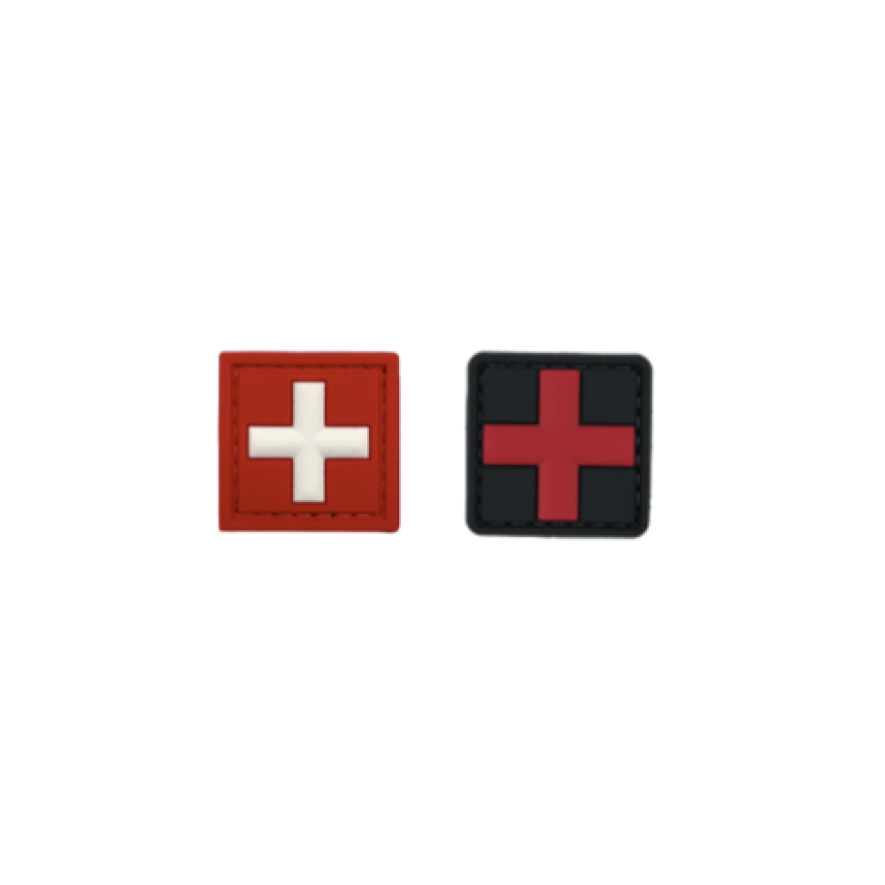 Badge Medic Cross - 3x3 cm