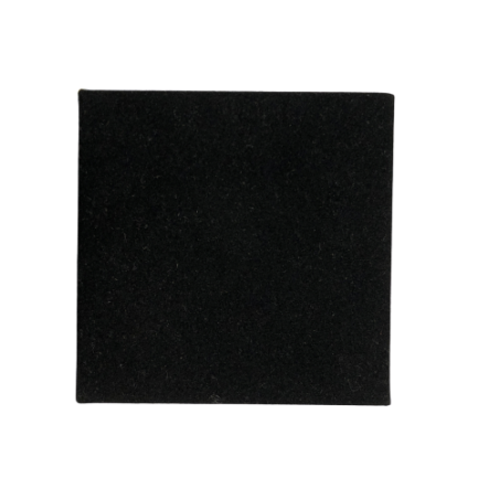 Boite en velours - Coin 7 cm