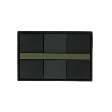 Abzeichen "Thin Green Line France" Low visibility