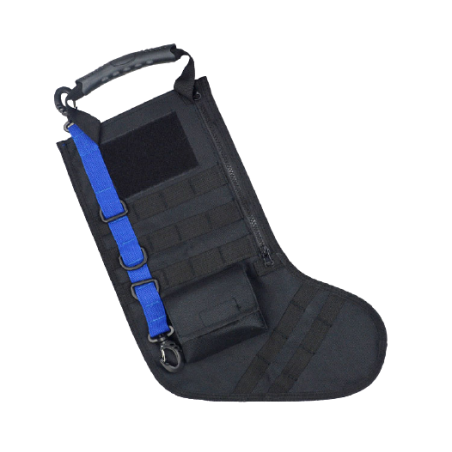 Chaussette de Noël "Thin Blue Line"