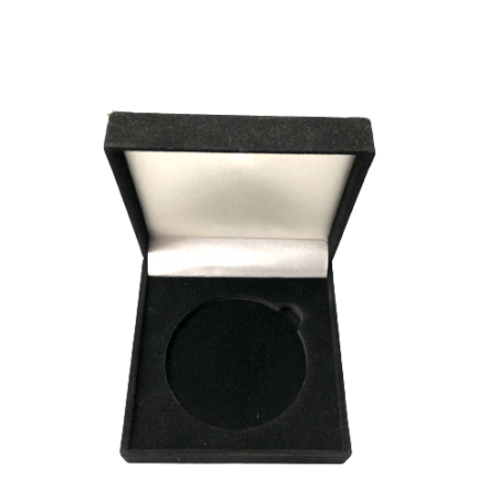 Boite en velours - Coin 7 cm