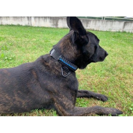 Collier Tactique K9 "Thin Blue Line" by Oenk9