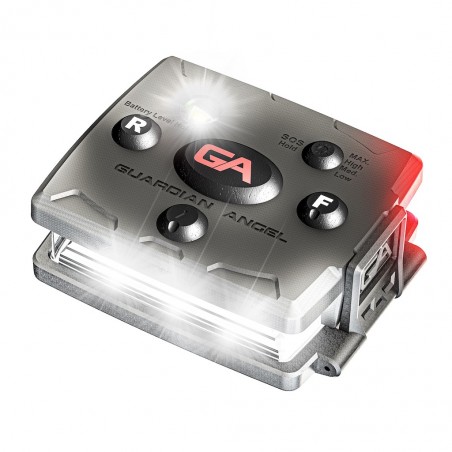 Lampe Guardian Angel - Micro Elite Blanc/Rouge