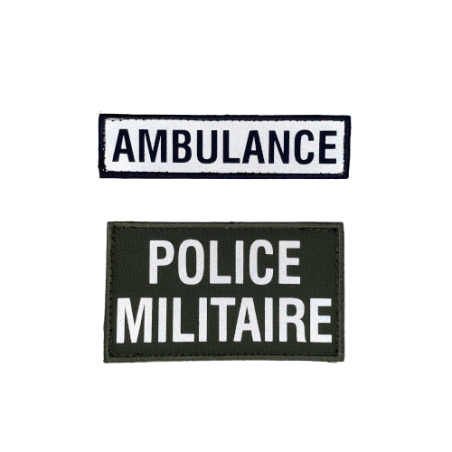 Patronyme rétro réfléchissant - PERSONNALISABLE