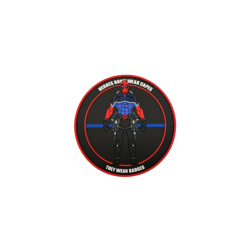 Badge DEADPOOL "Thin Blue...