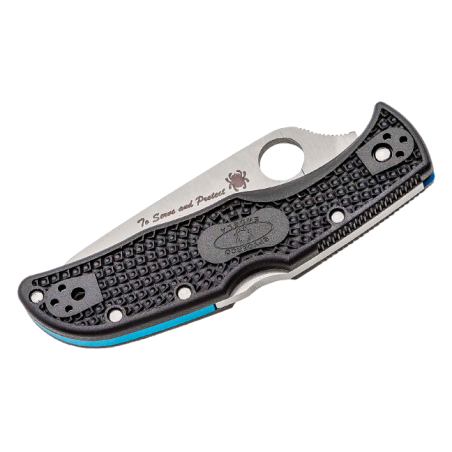 Couteau Spyderco Endela Thin Blue Line