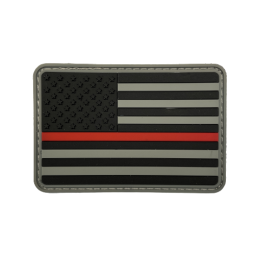 Badge "Thin Red Line USA"