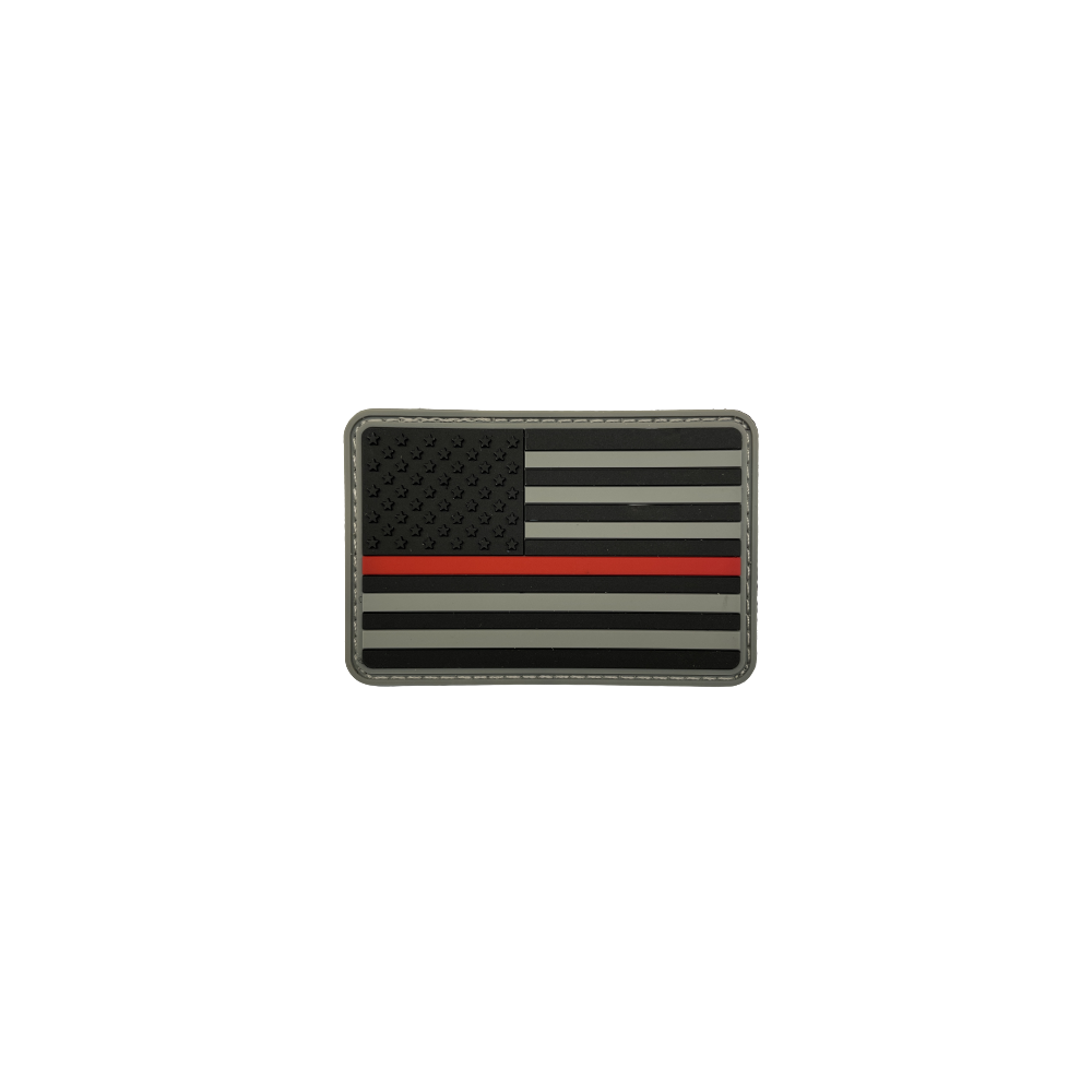 Badge "Thin Red Line USA"