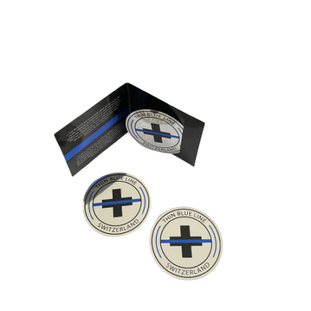Drop Stop "Thin Blue Line Switzerland"