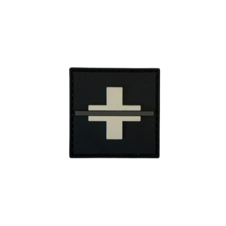 Badge original "Thin Grey Line Switzerland"