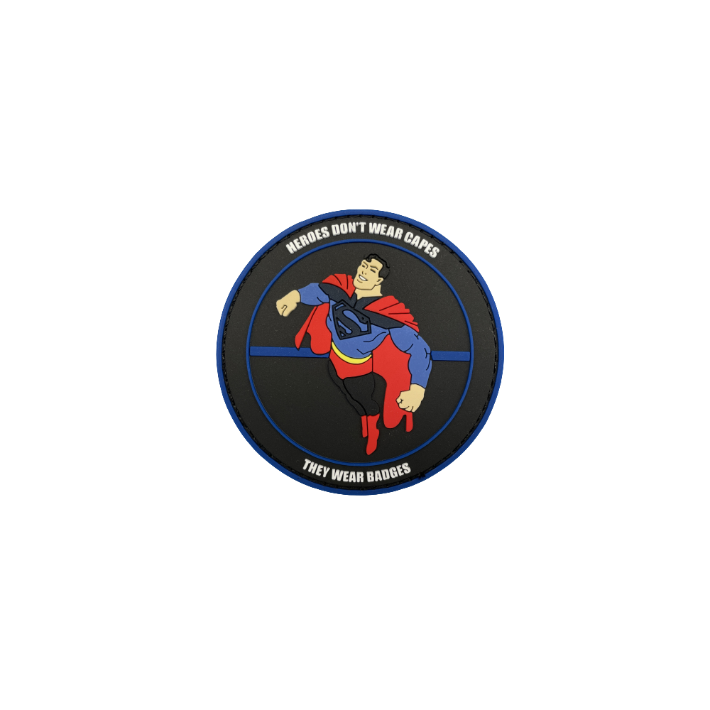 Badge SUPERMAN "Thin Blue...