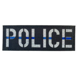 Badge POLICE IR "Thin Blue...