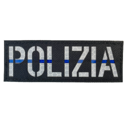 Badge POLIZIA IR "Thin Blue...