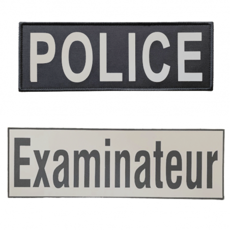 Bande dorsale rétro réfléchissante - PERSONNALISABLE