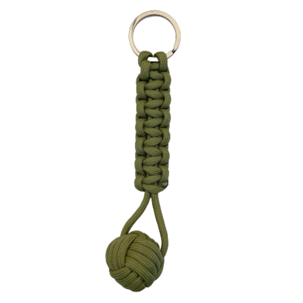 Porte-clés boule Cobra - Olive