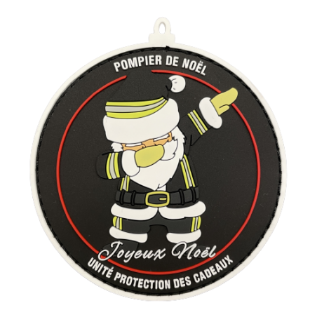 Badge POMPIER DE NOËL