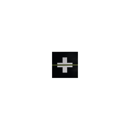 Autocollant 2x2 cm "Thin Green Line Switzerland"