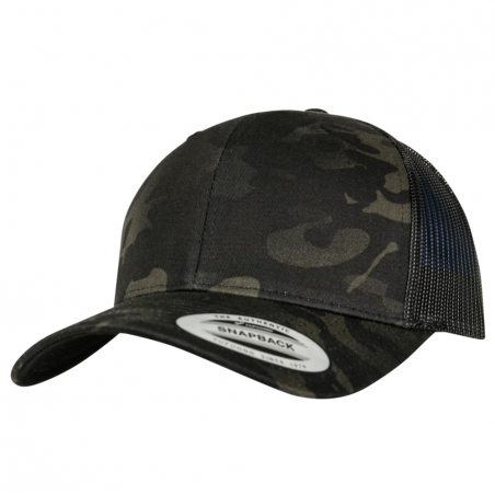 Casquette FlexFit 6606 - Camo black