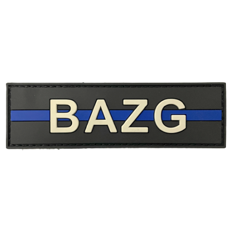 Abzeichen BAZG "Thin Blue Line"