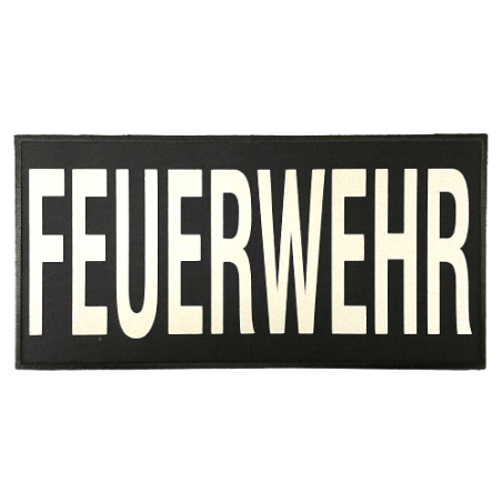 FEUERWEHR reflektierendes Rückenband