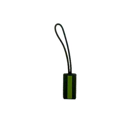 Zip tag "Thin Green Line" - 3x