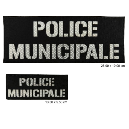 Rückenband POLICE MUNICIPALE IR