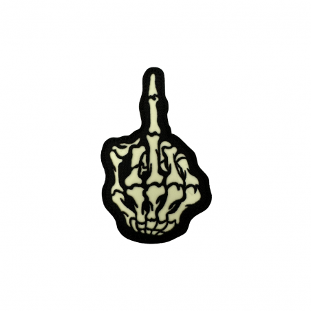 Badge FUCK SKULL IR