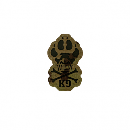 K9 SKULL IR Camo Abzeichen
