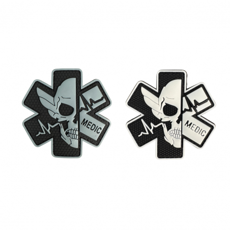 Badge MEDIC SKULL